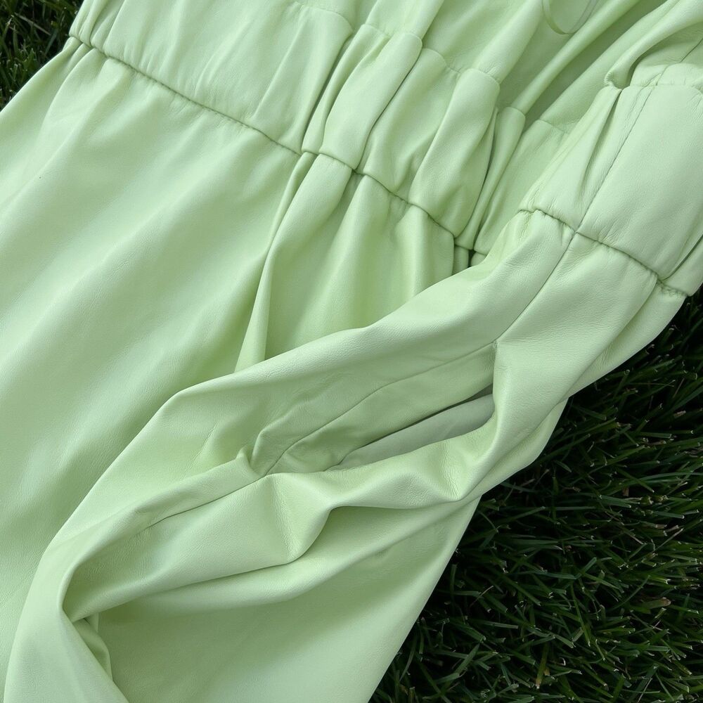House of Harlow 1960 Light Lime Green Sleeveless Dress - Picture 12 of 14